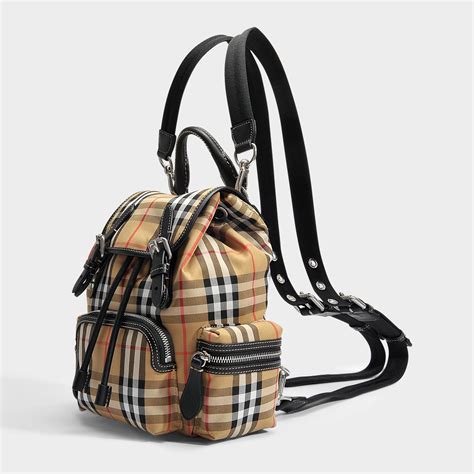 burberry the rucksack backpack|burberry small canvas check backpack.